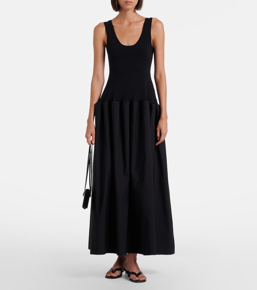  Fforme Fforme Marina Cotton And Silk Maxi Dress 