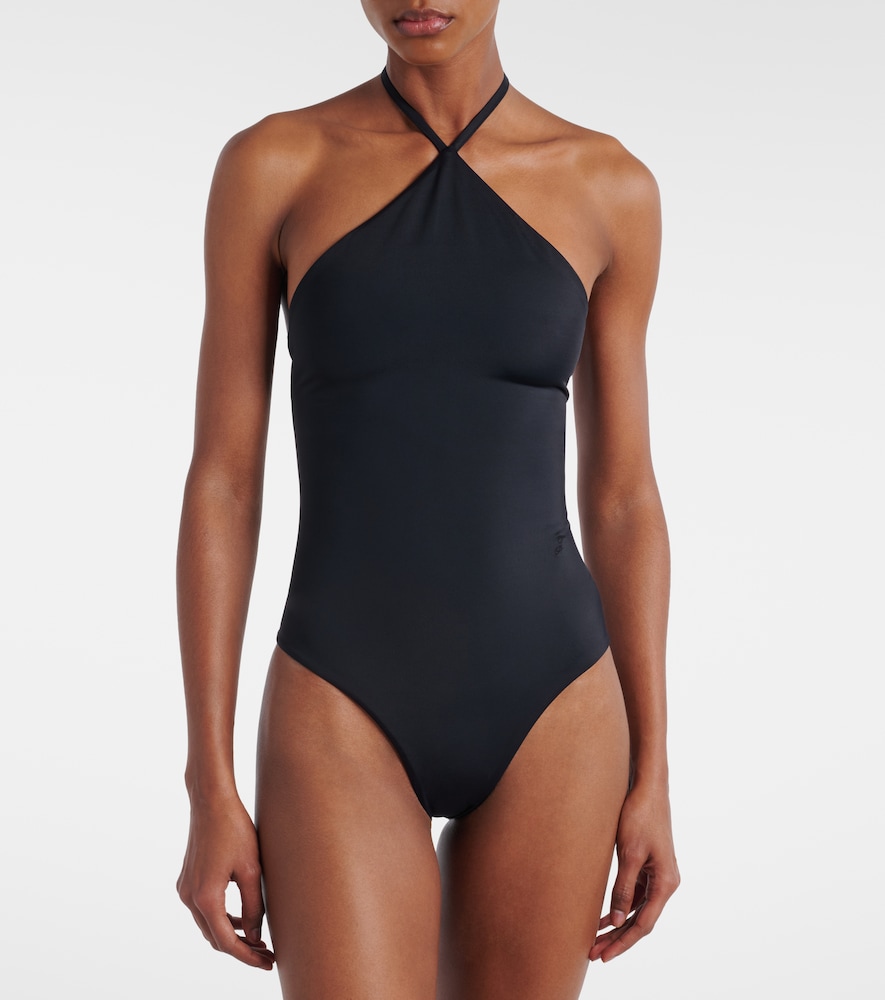 Jacquemus Bastide halterneck swimsuit