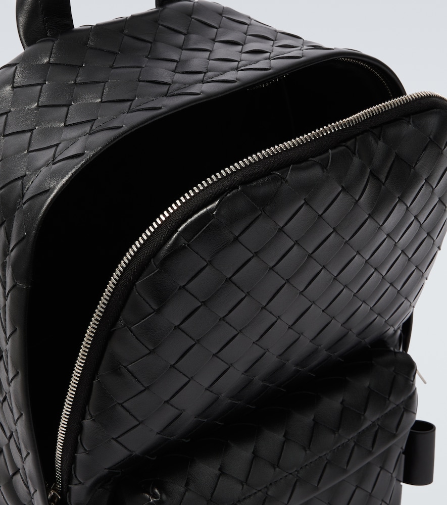  Bottega Veneta Bottega Veneta Rucksack Intrecciato Aus Leder 