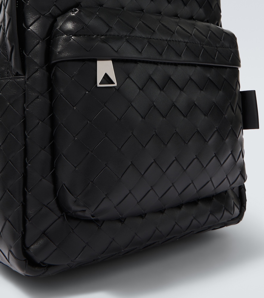  Bottega Veneta Bottega Veneta Rucksack Intrecciato Aus Leder 