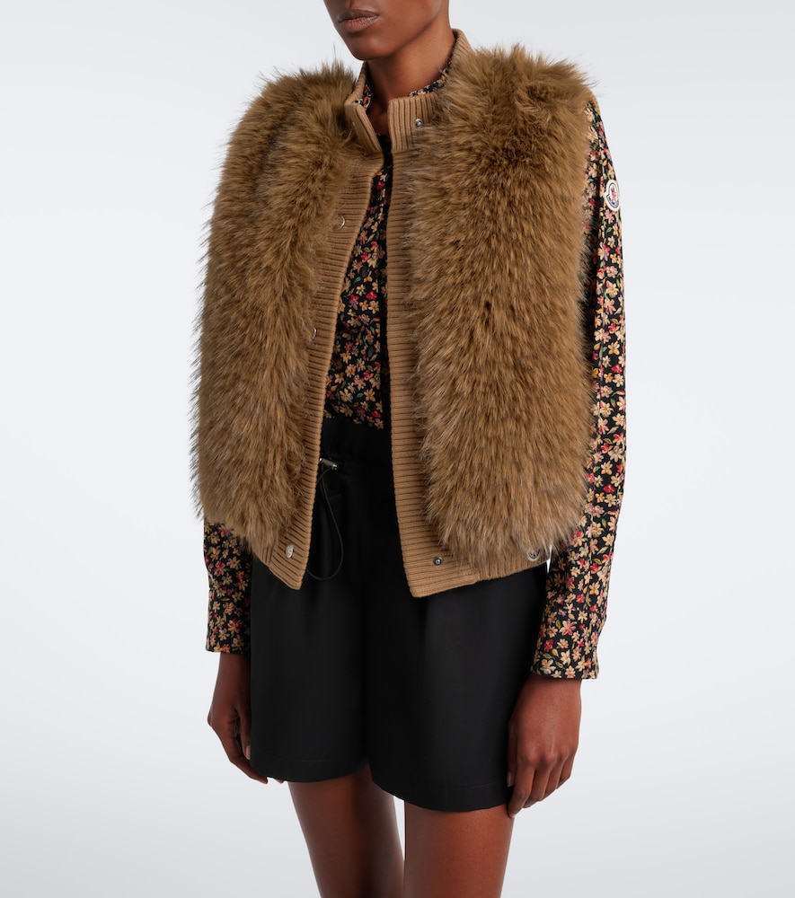 Wool-Lined Down Vest