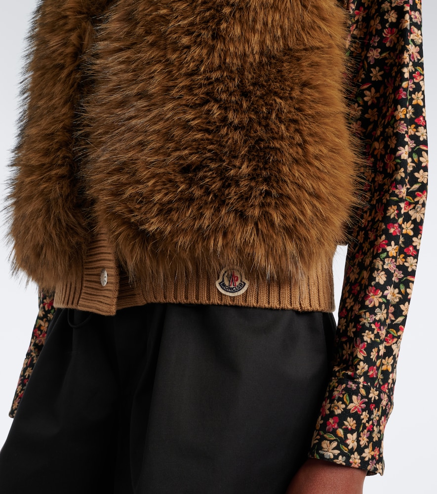 Wool-Lined Down Vest
