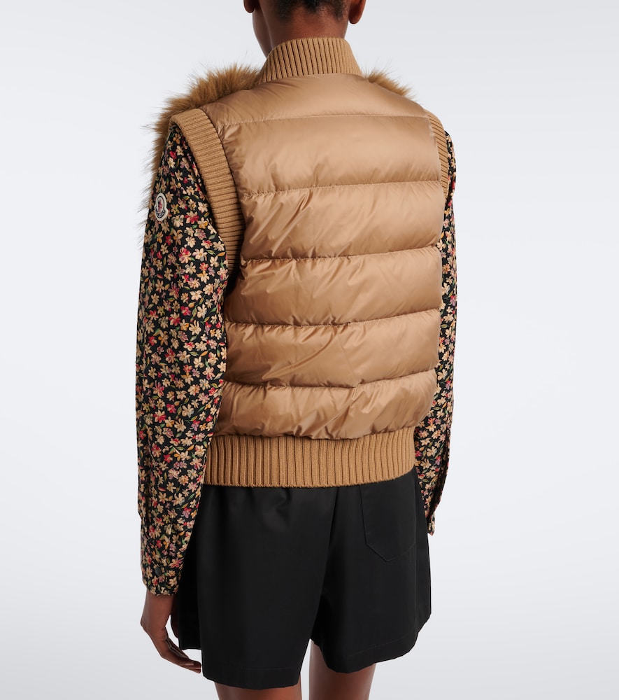 Wool-Lined Down Vest