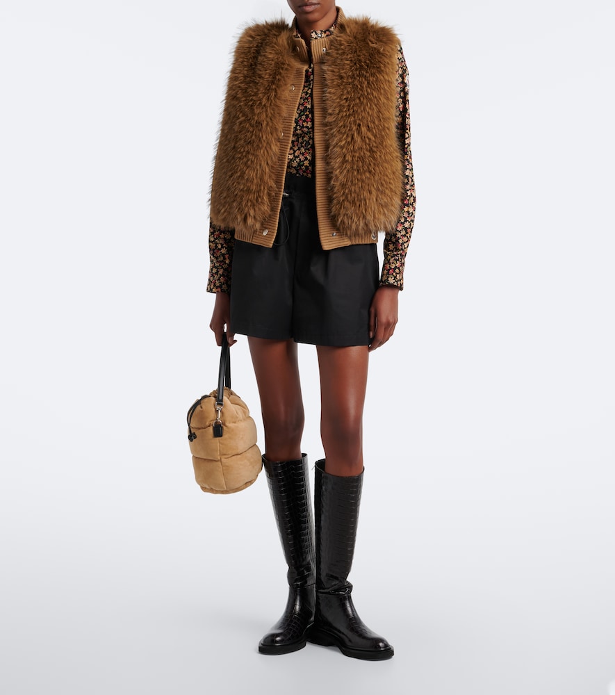 Wool-Lined Down Vest