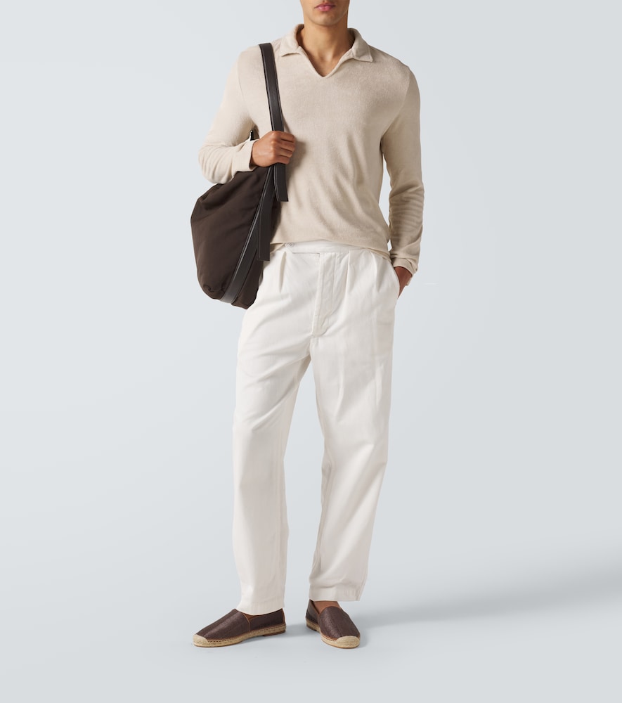  Fedeli Fedeli Cotton Terry Polo Shirt 