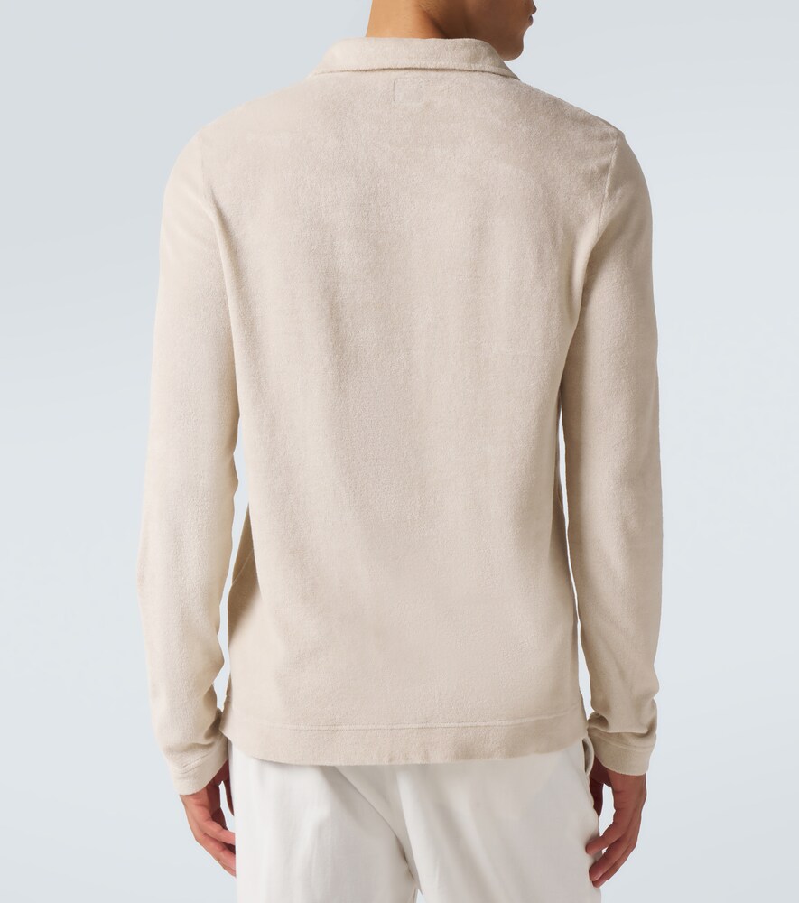  Fedeli Fedeli Cotton Terry Polo Shirt 