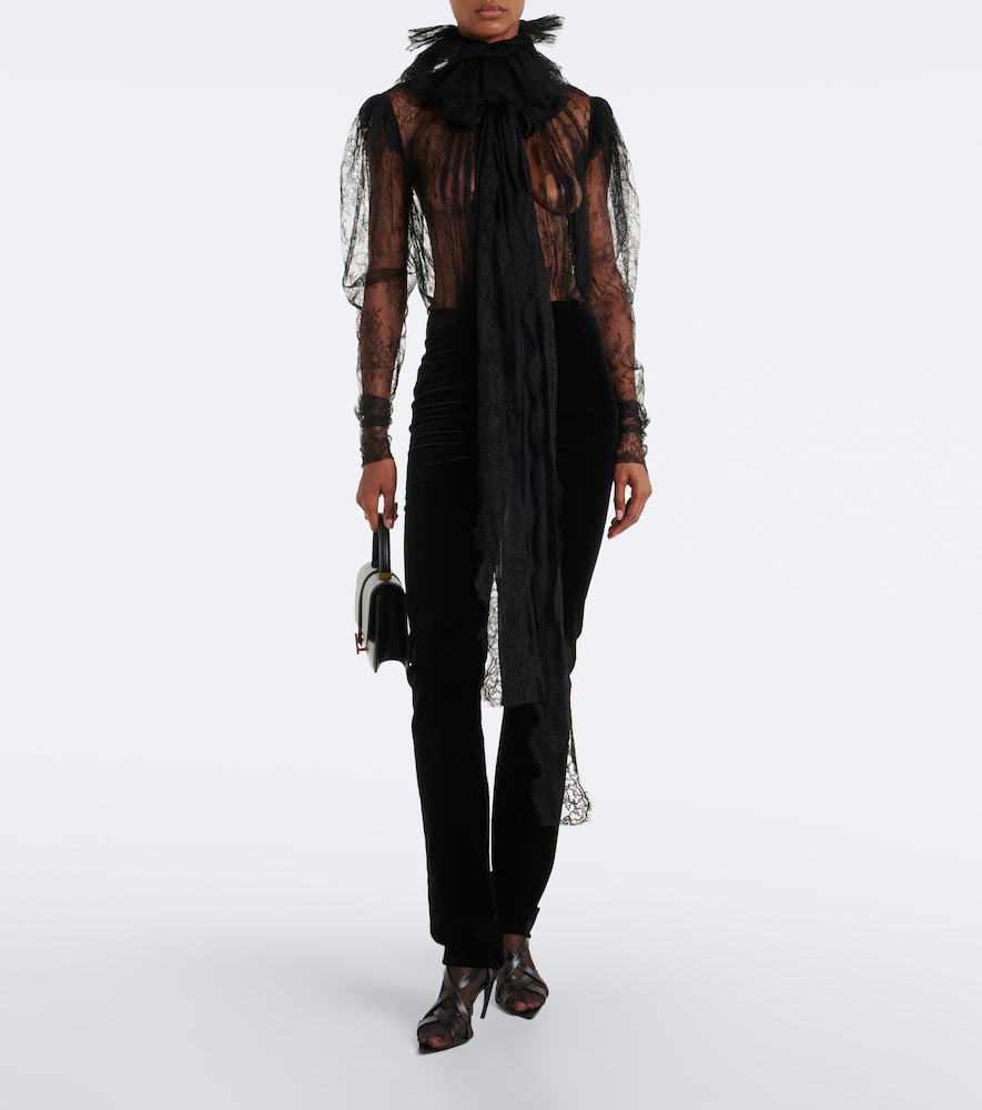 Bonnie Sheer Lace Blouse