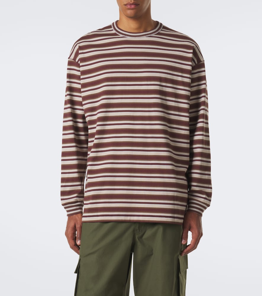 Comme Des Garçons Homme Striped Cotton Jersey T-Shirt