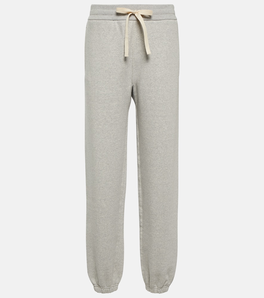 Jil Sander Cotton Jersey Sweatpants In Grey