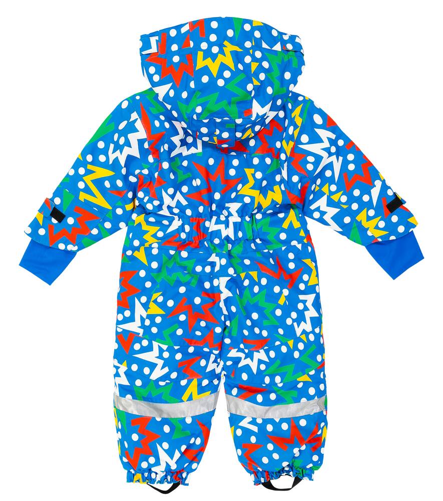 Stella Mccartney Baby Printed Snowsuit In Multicoloured