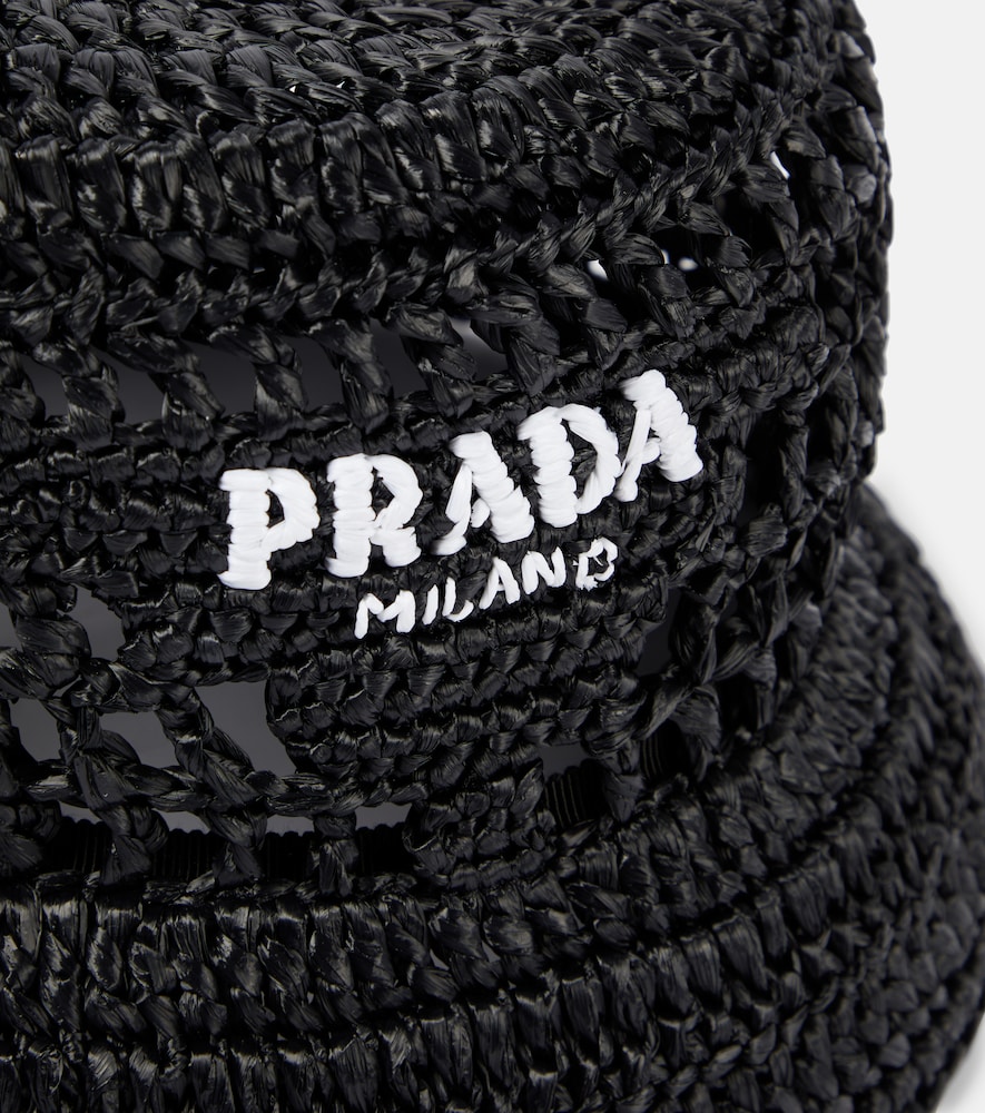  Prada Prada Logo Bucket Hat 