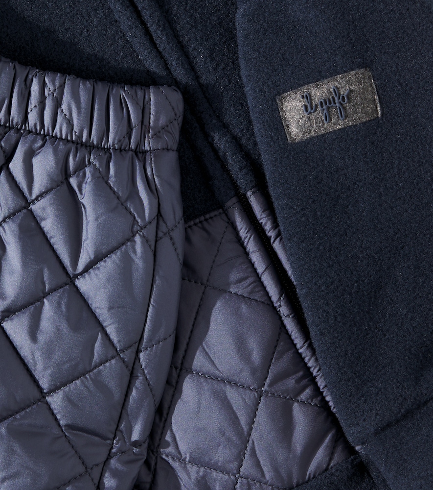 Il Gufo Il Gufo Baby Quilted Tracksuit 