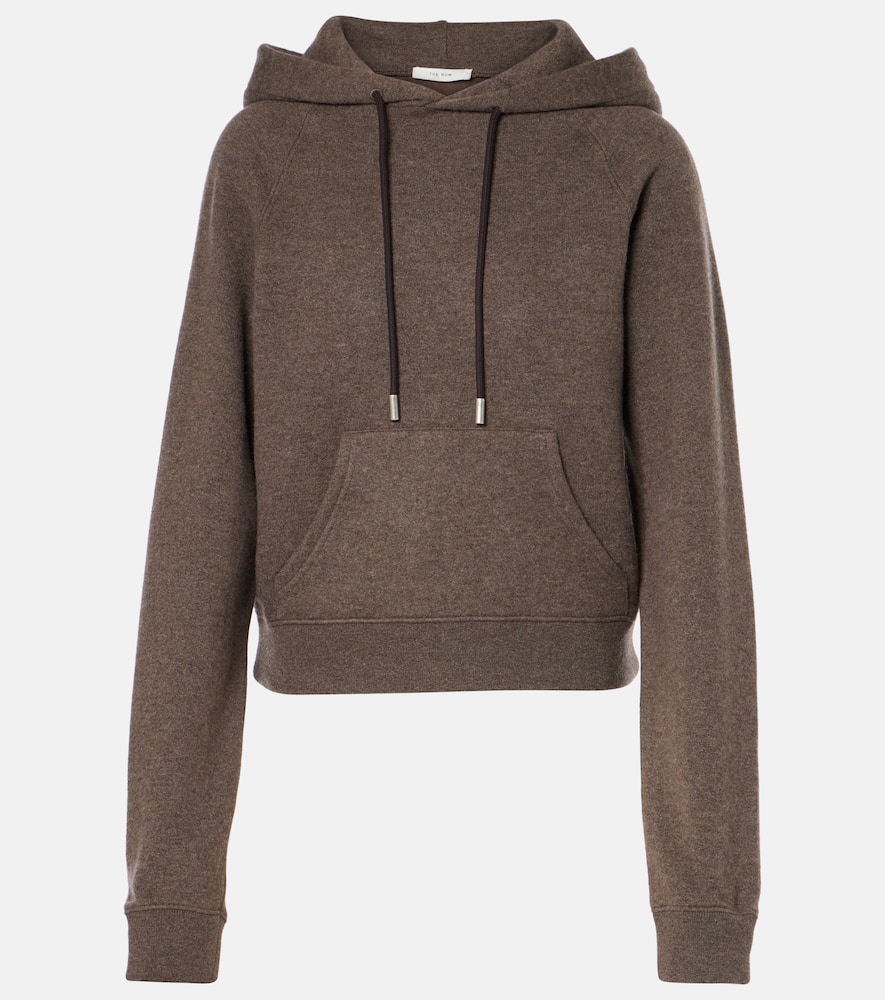 The Row Timmi Cashmere-blend Sweatshirt In Brown Melange