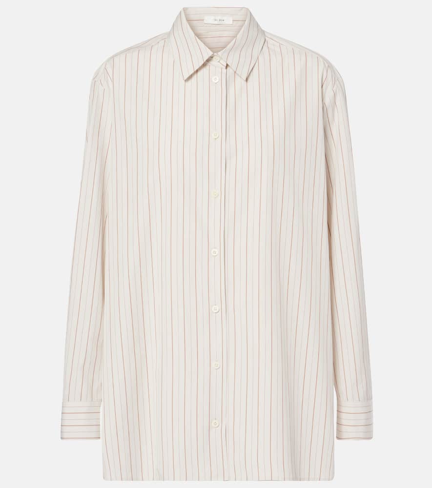 The Row Caster Shirt In White