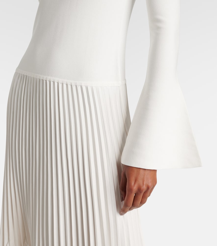  Simkhai Simkhai Damoni Pleated Midi Dress 