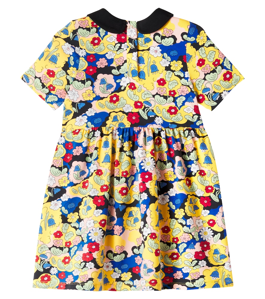  Mini Rodini Mini Rodini Kleid Aus Einem Baumwollgemisch 