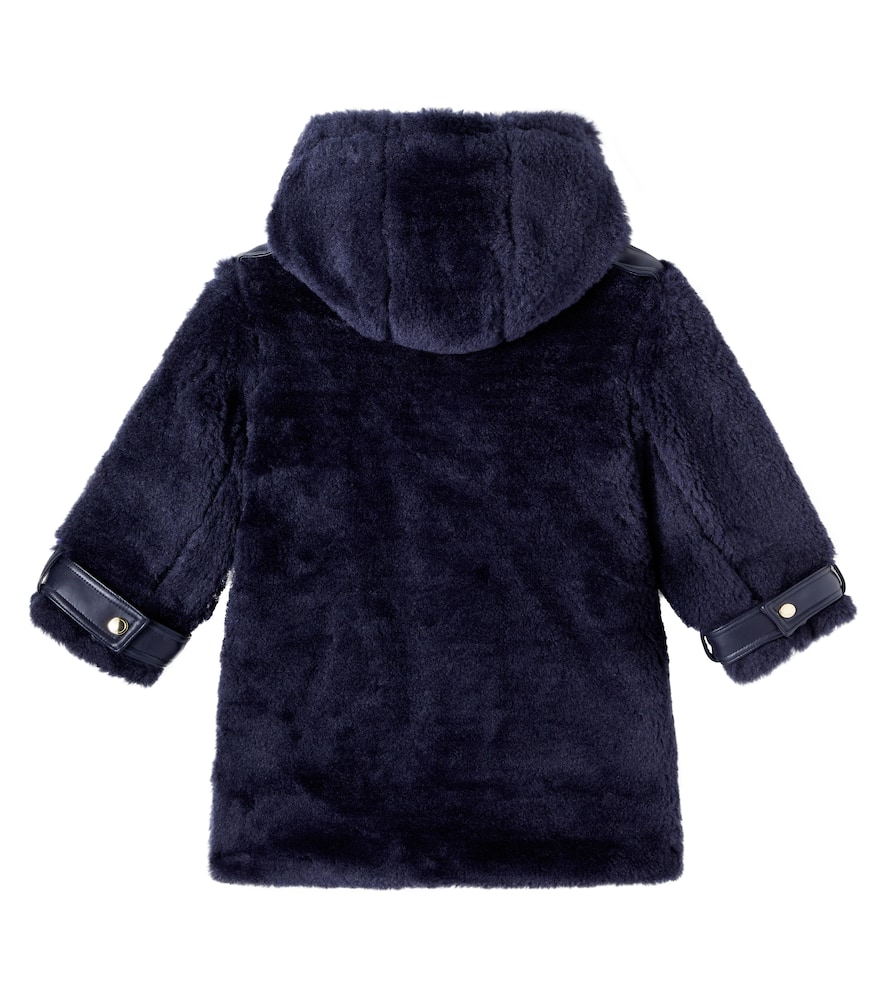 Chloé Hooded Jacket In Blue