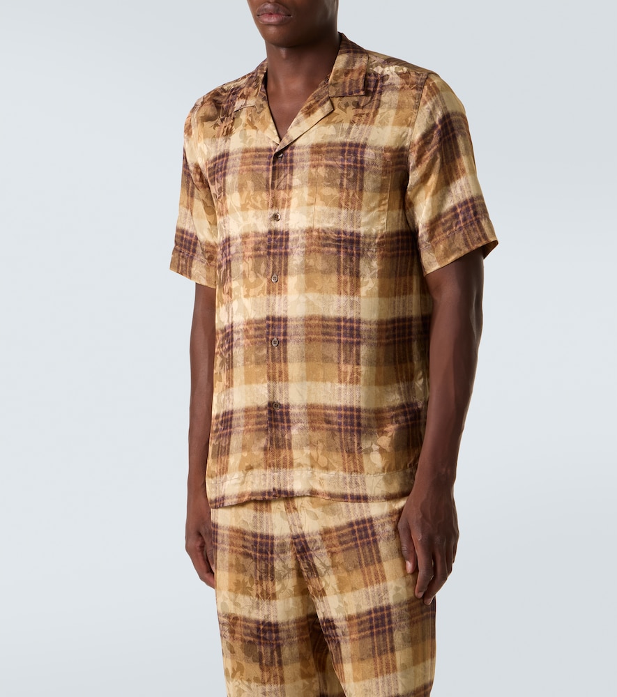  Dries Van Noten Dries Van Noten Hemd Aus Jacquard 