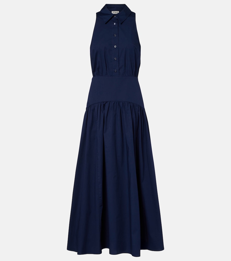 Staud Romy cotton midi dress