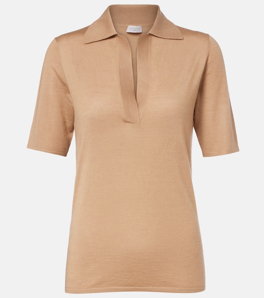 Gabriela Hearst Casius cashmere and silk polo shirt | Thumbnail 7 Gabriela Hearst Casius cashmere and silk polo shirt | Thumbnail 7