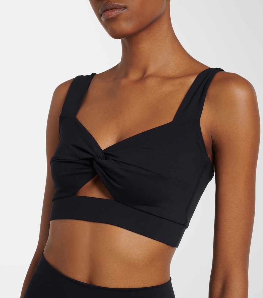 Norba Norba Shell Cutout Ruched Sports Bra 