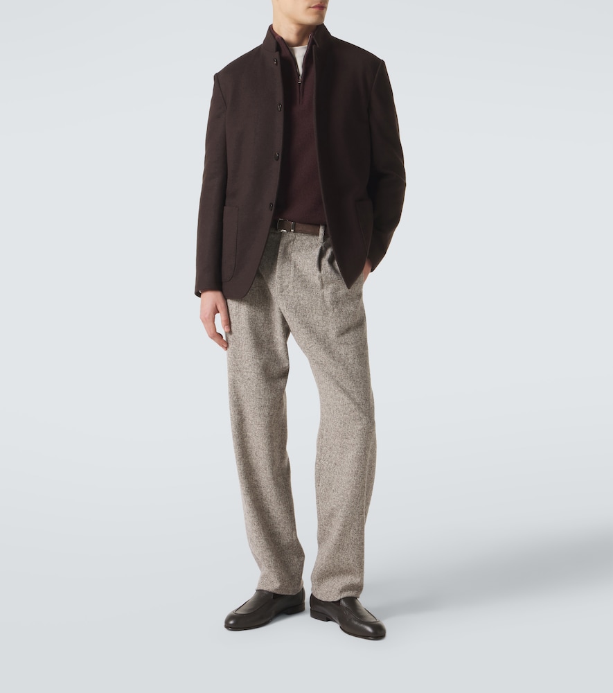 Cashmere Half-Zip Sweater