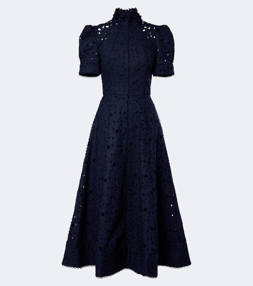 Midikleid Kitsu aus Baumwolle