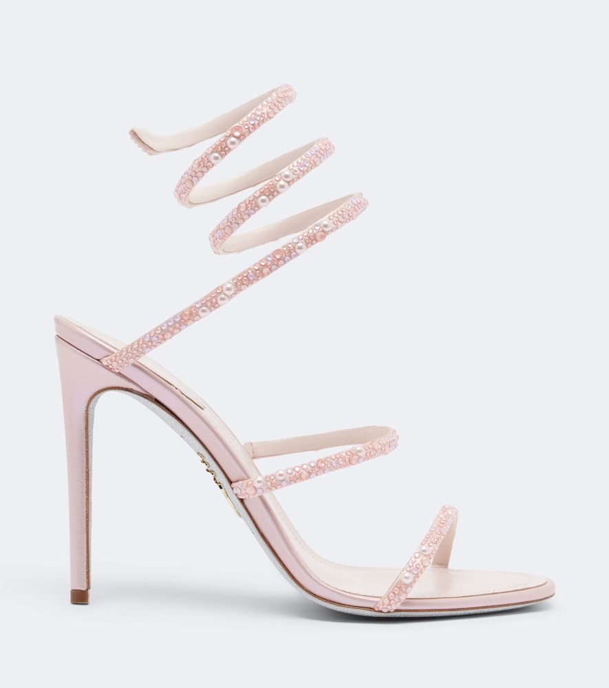 Cleo Swarovski®-Embellished Sandals