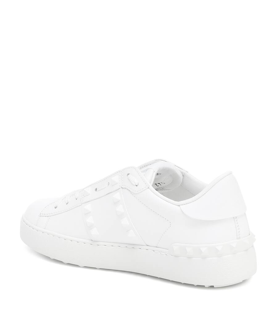 VALENTINO Leather sneakers,P00438257