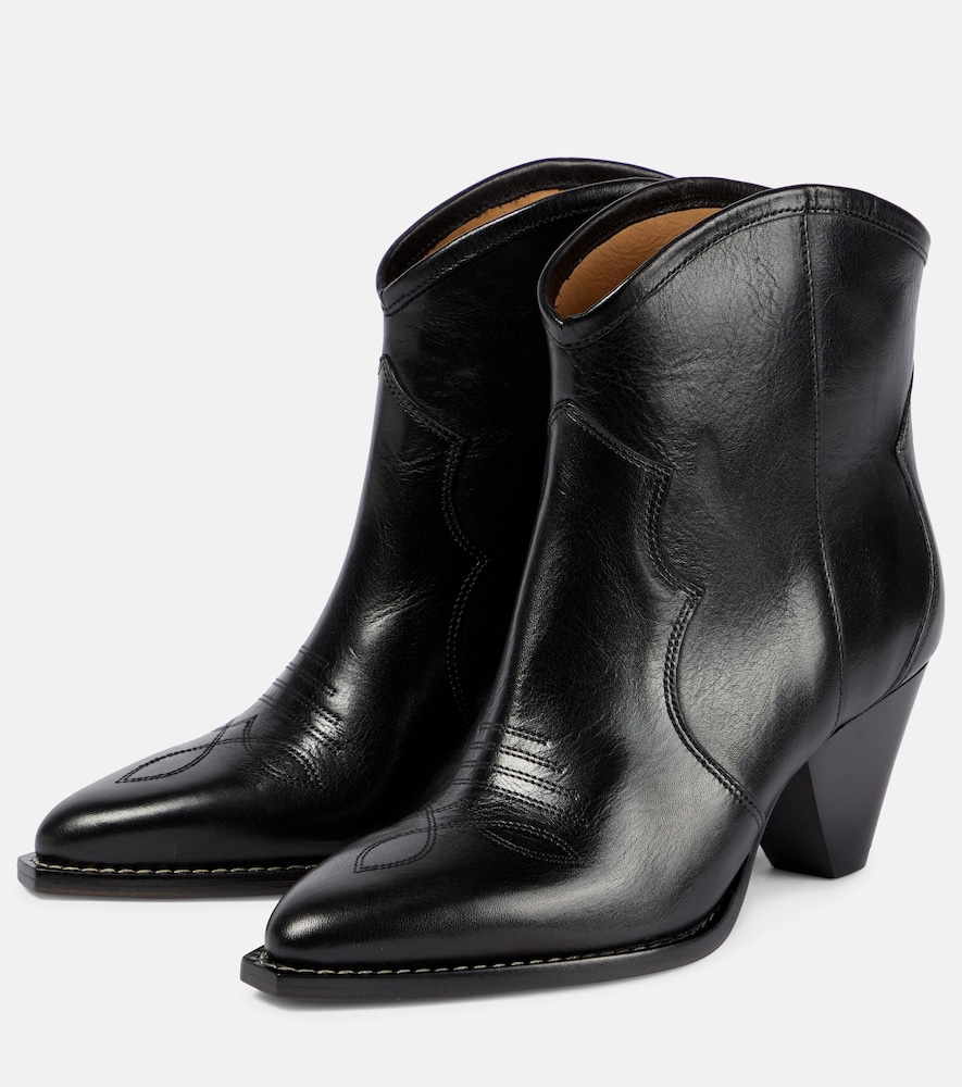  Isabel Marant Isabel Marant Darizo Leather Ankle Boots 