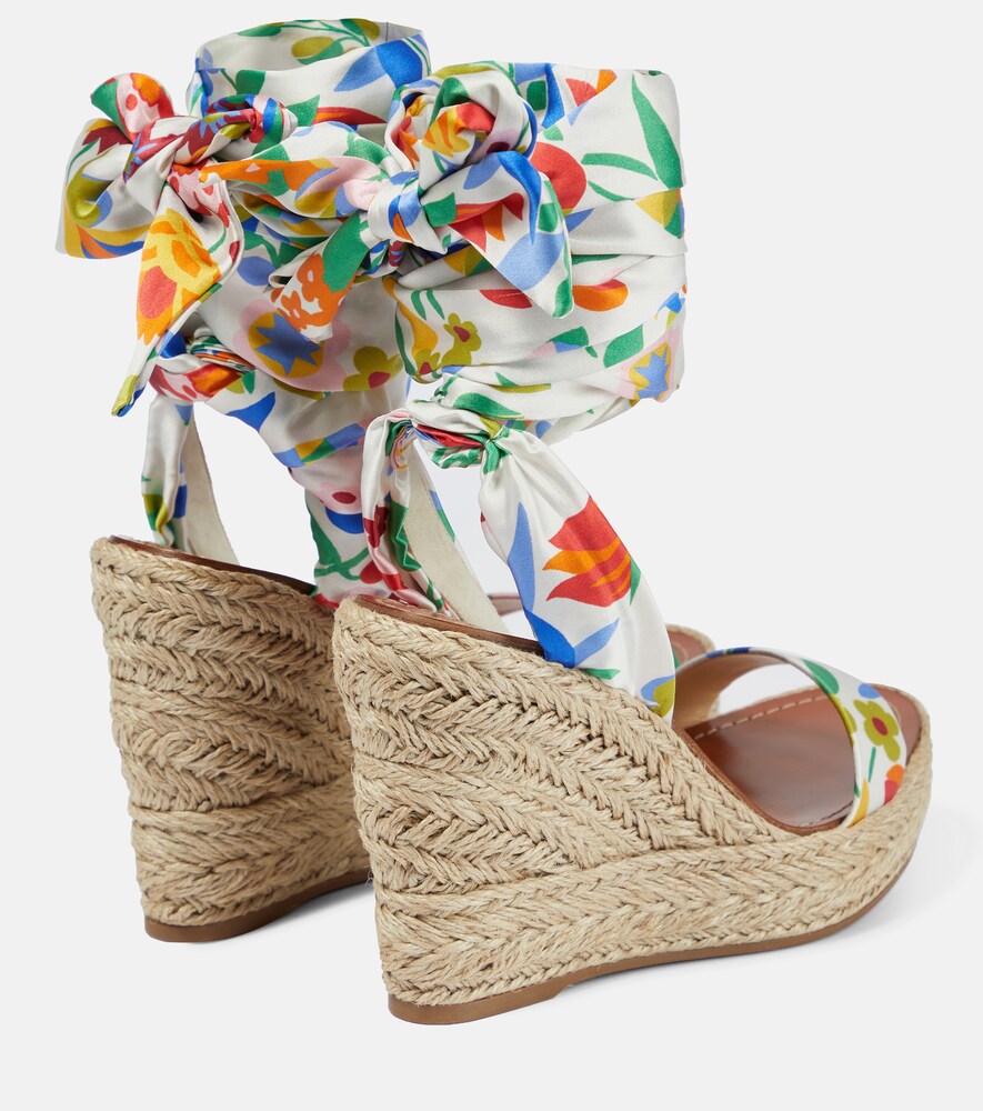 Christian Louboutin Monica du Désert espadrille wedges | Smart Closet