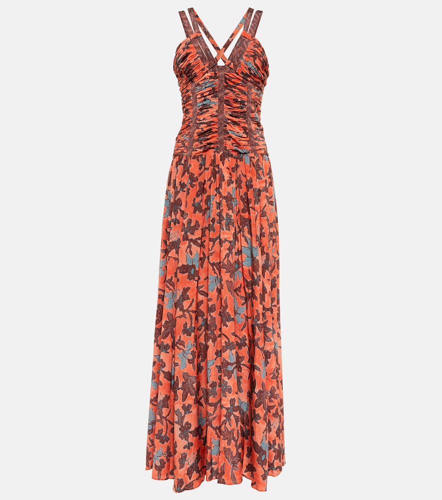 Ulla Johnson Anya silk crêpe de chine gown