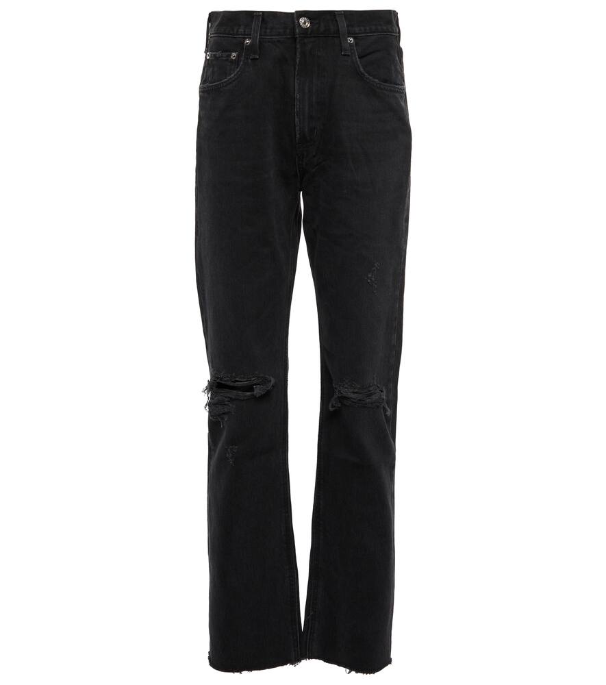 Agolde Cherie high-rise straight jeans