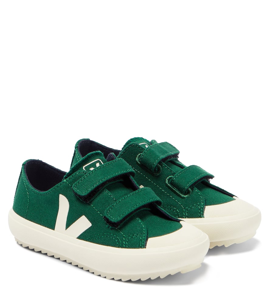 Shop Veja Ollie Canvas Sneakers In Green