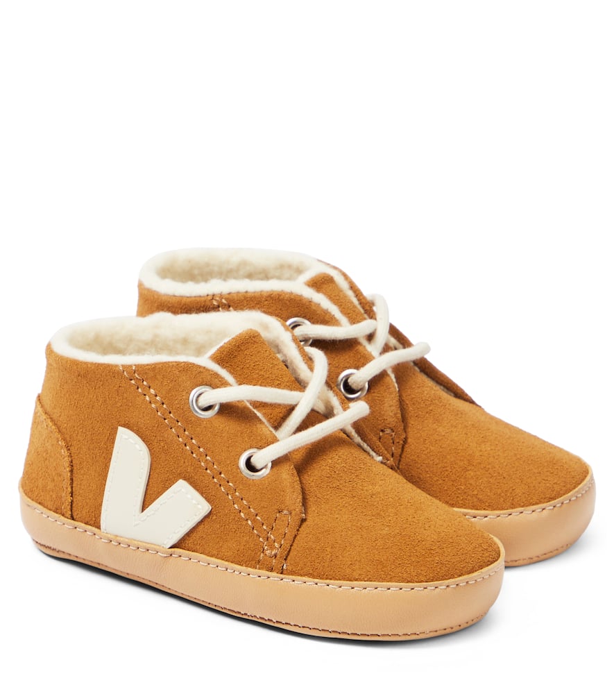 Veja Kids Baby suede sneakers