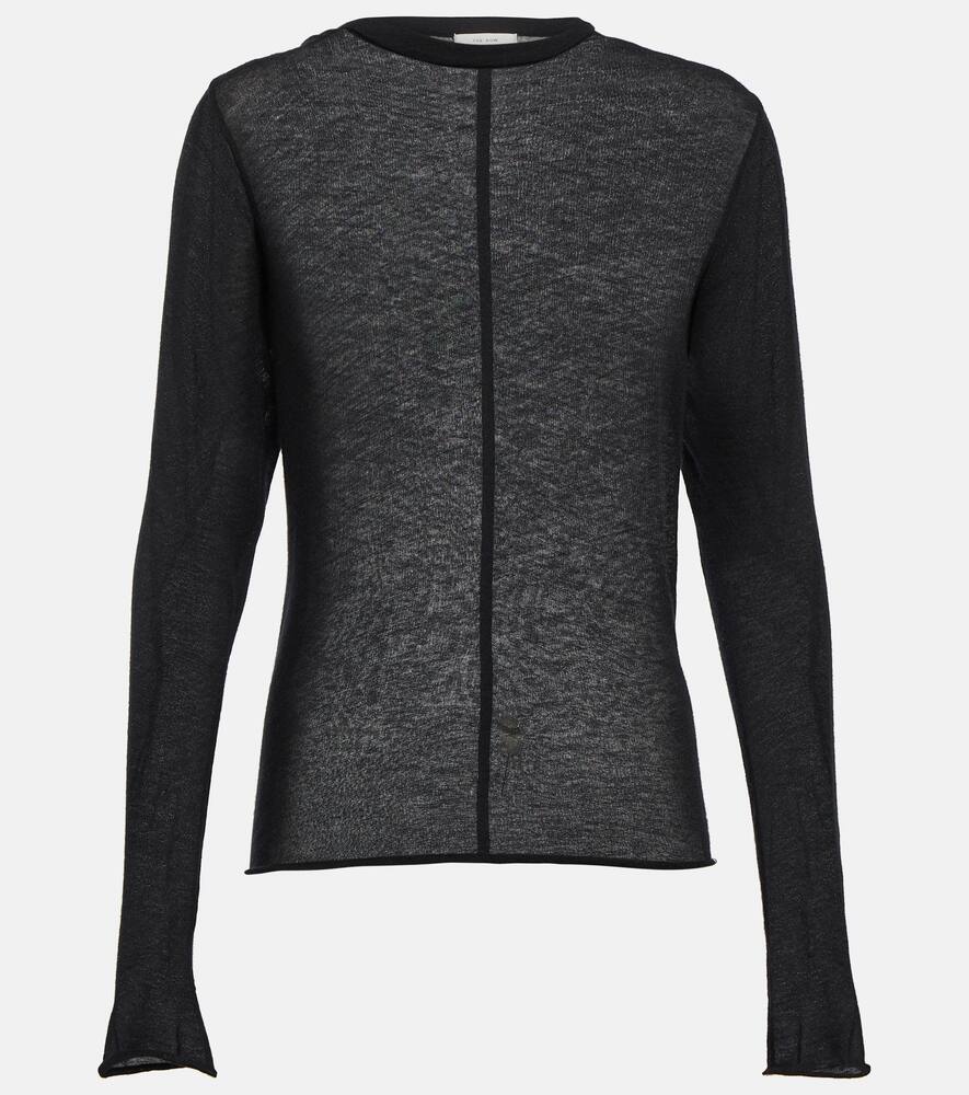 The Row Boaie cashmere top