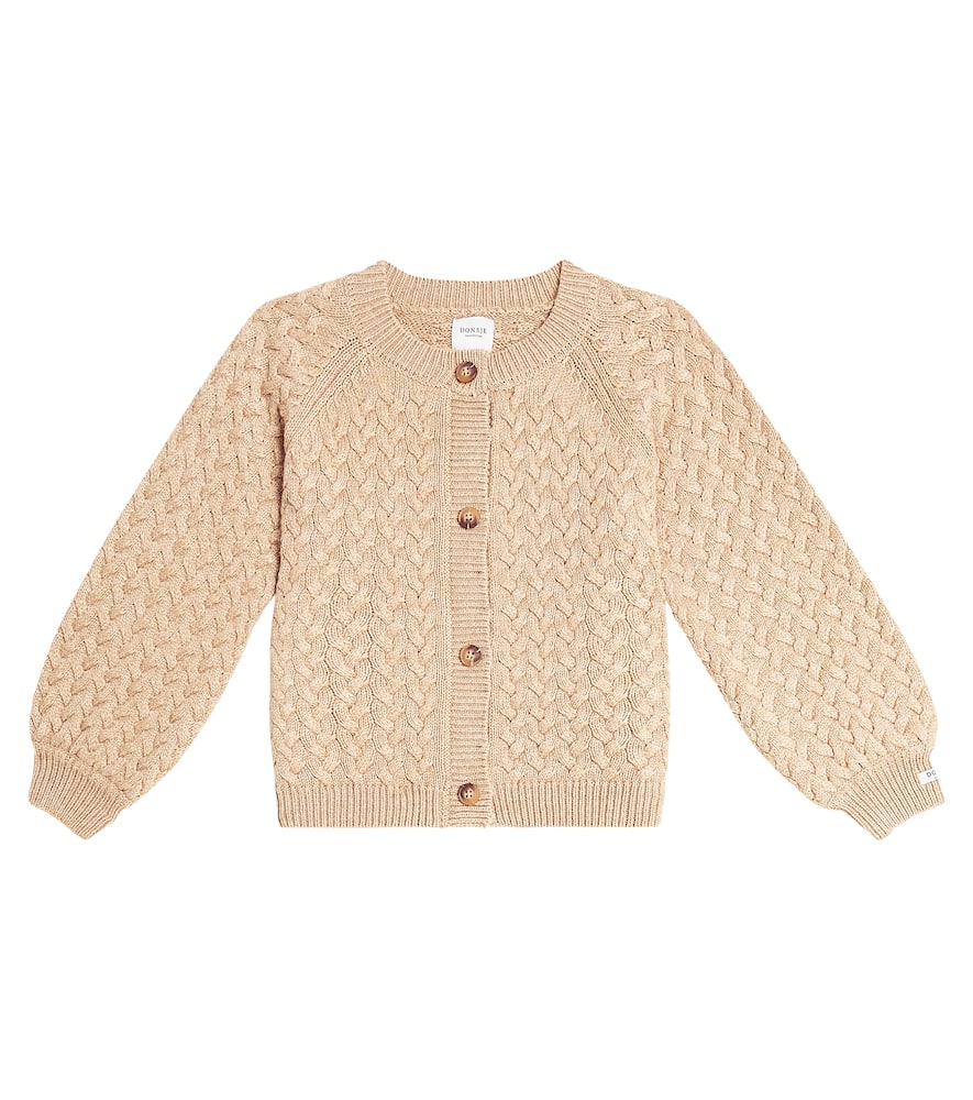 Donsje Loena cable-knit cardigan
