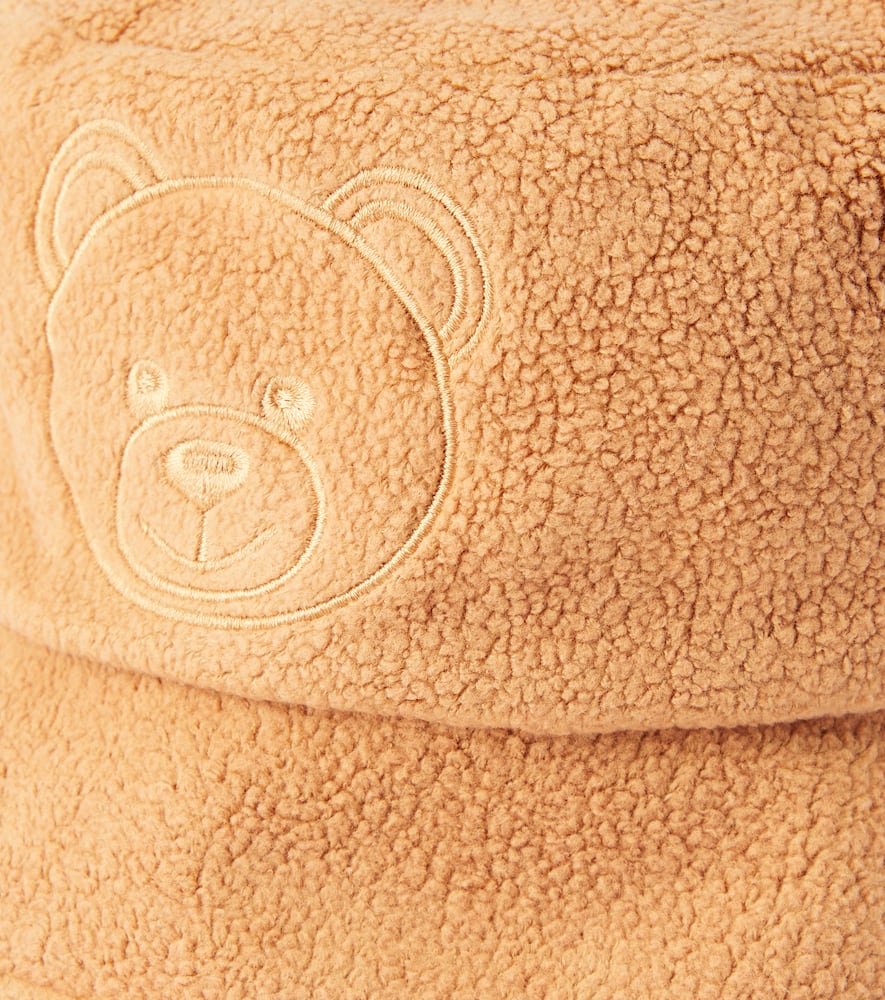 刺绣抓绒渔夫帽