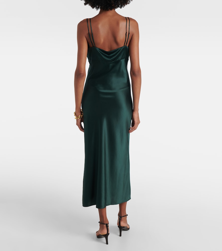  Veronica Beard Veronica Beard Bixie Silk-blend Satin Slip Dress 
