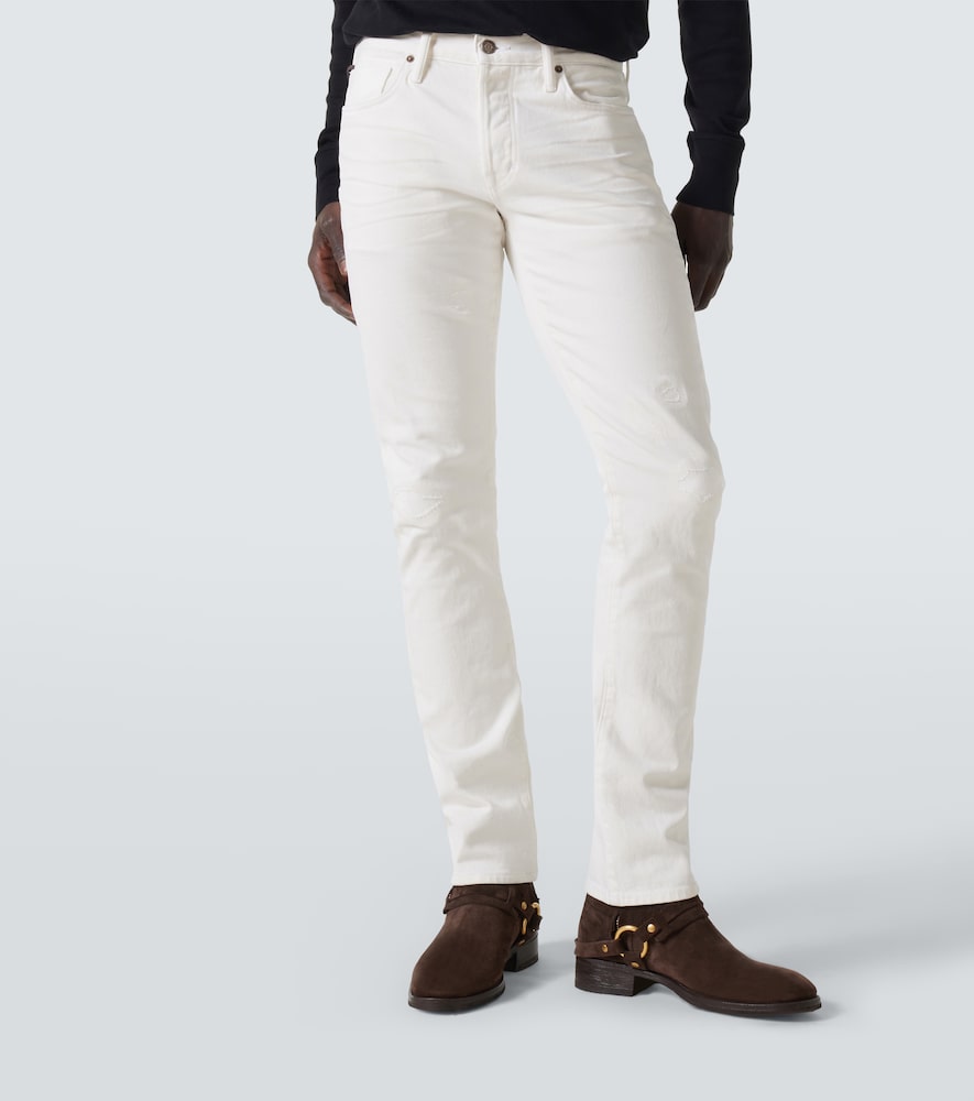  Tom Ford Tom Ford Distressed Slim Jeans 
