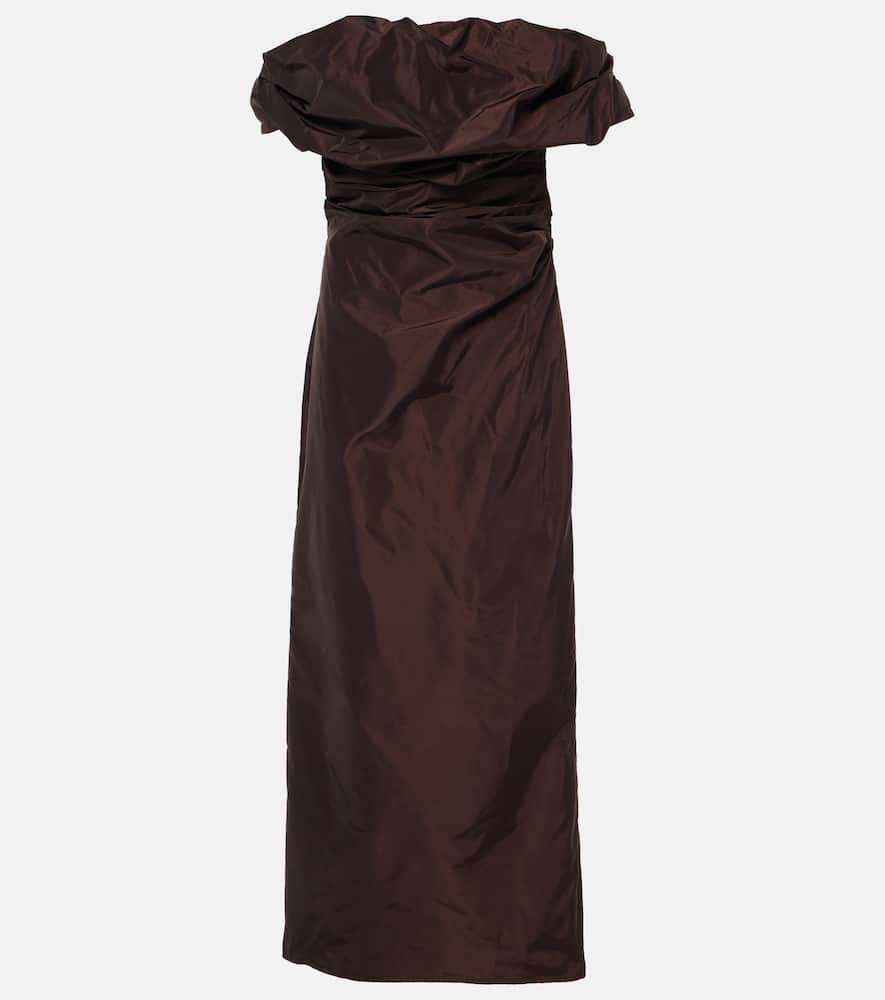 Andrea off-shoulder maxi dress