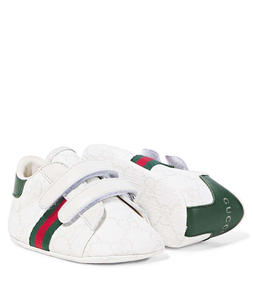  Gucci Kids Gucci Kids Baby Schuhe Mit Leder 