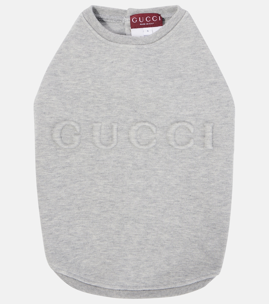 Gucci Logo embossed dog sweatshirt