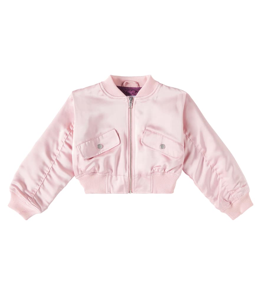 Molo Charlotte Bomber Jacket In Pink