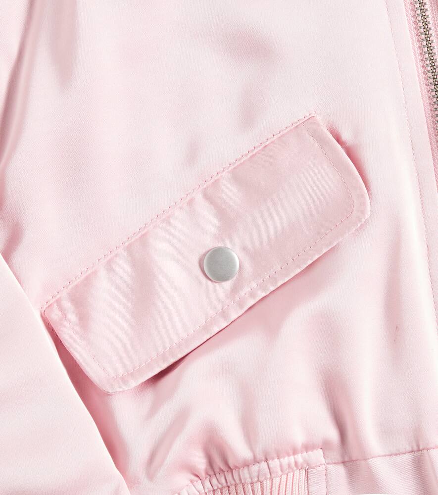 Molo Charlotte Bomber Jacket In Pink