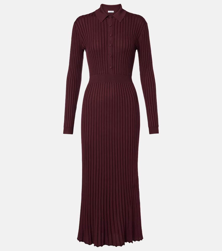 Ardor cashmere and silk maxi dress