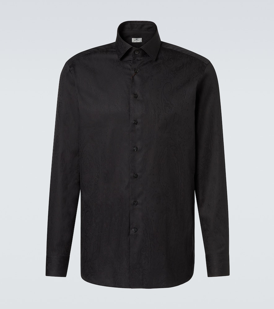 Etro Paisley cotton jacquard shirt　Etro ペイズリー コットン ジャカード シャツ Etro