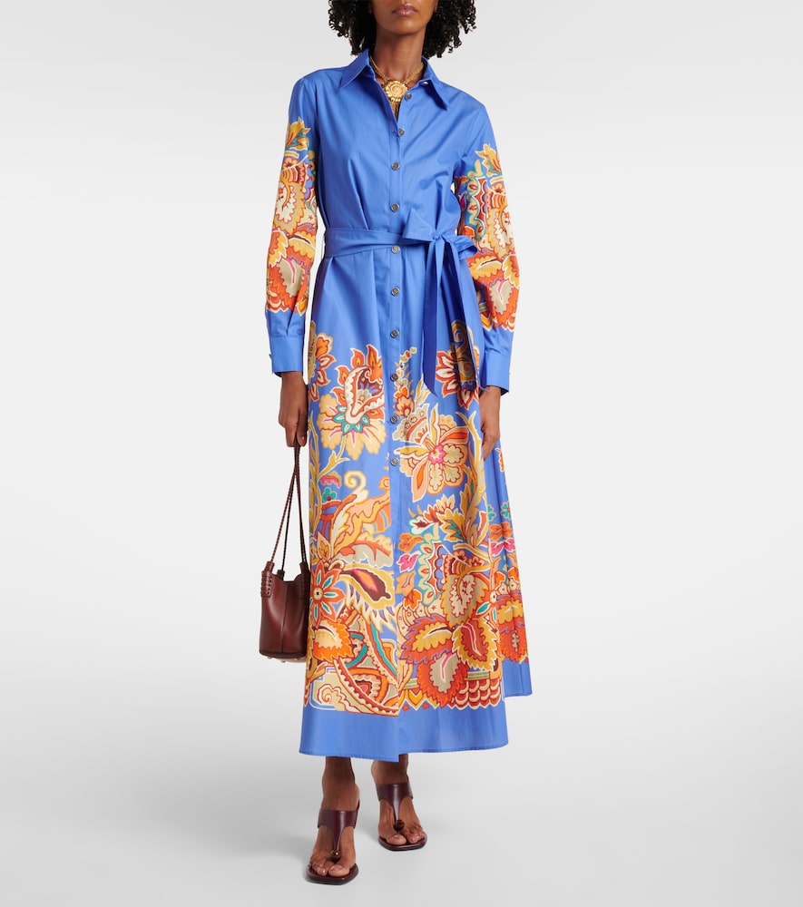  Etro Etro Maxikleid Aus Baumwolle 