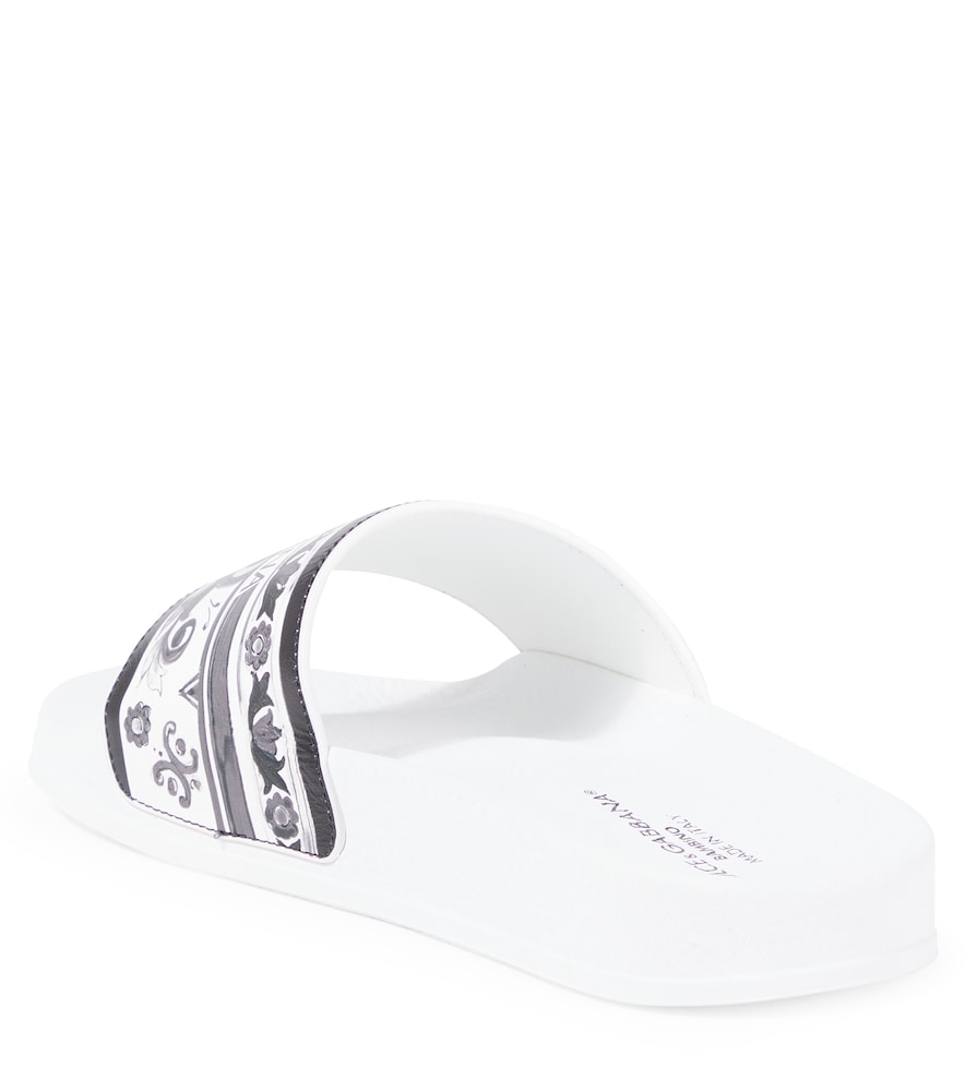  Dolce&gabbana Kids Dolce&gabbana Kids Mules Majolica 