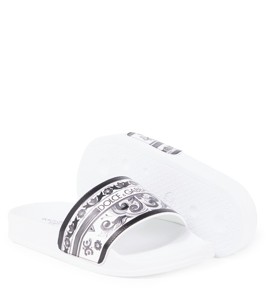  Dolce&gabbana Kids Dolce&gabbana Kids Mules Majolica 